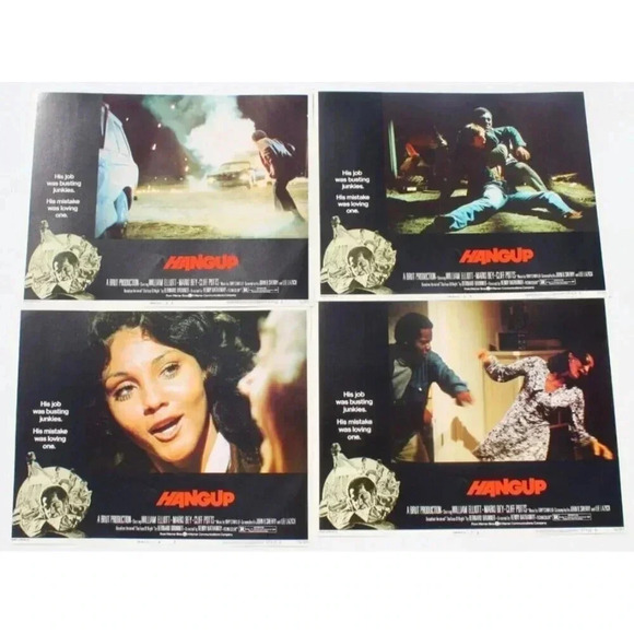 8 Vtg Hang Up William Elliott Movie Promo Film Press Kit Lobby Card Style B - Picture 3 of 3